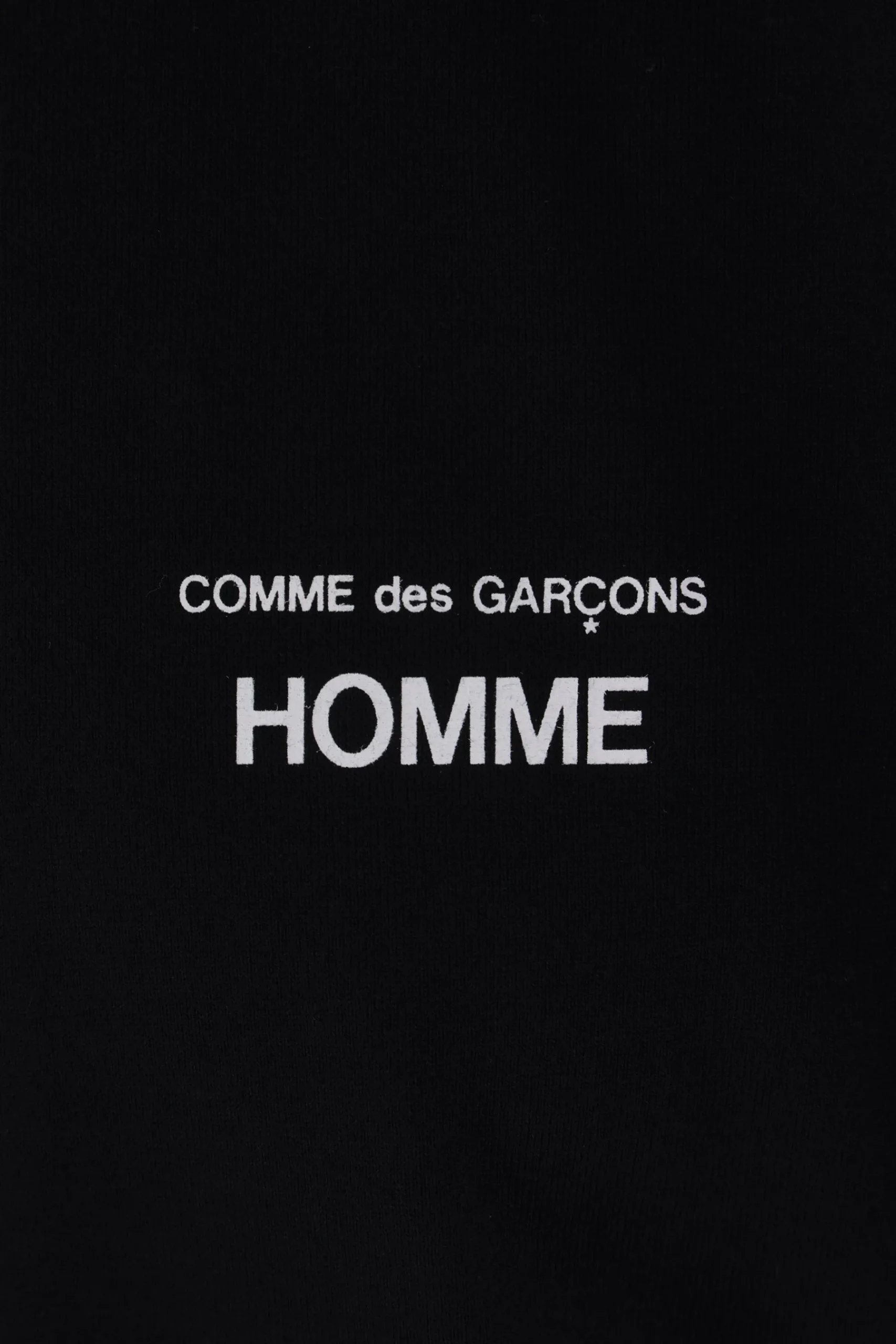 COMME DES GARÇONS HOMME logo print cotton t-shirt