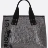SACAI X 10 CORSO COMO logo print protective felt tote bag
