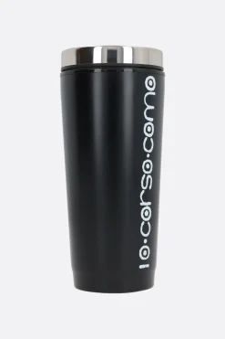 10 CORSO COMO logo print stainless steel travel mug