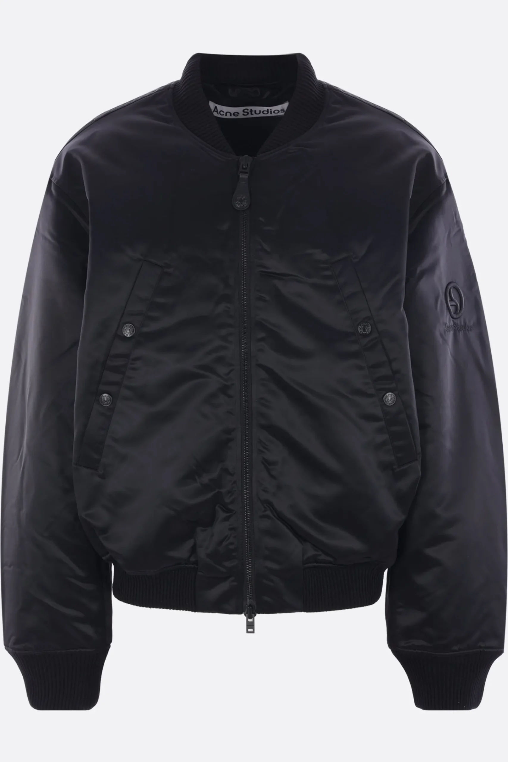 ACNE STUDIOS Logogram padded bomber jacket in nylon