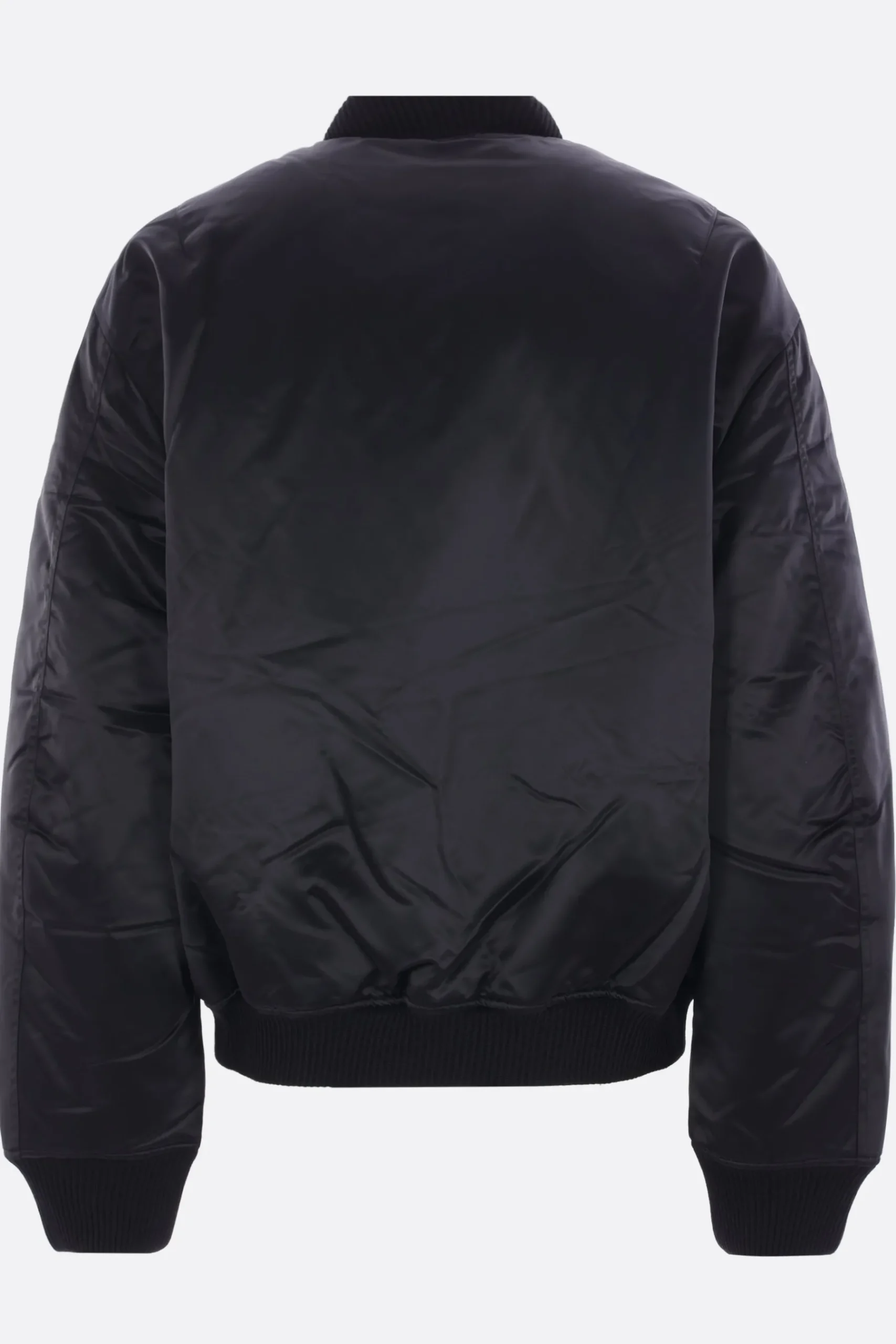 ACNE STUDIOS Logogram padded bomber jacket in nylon