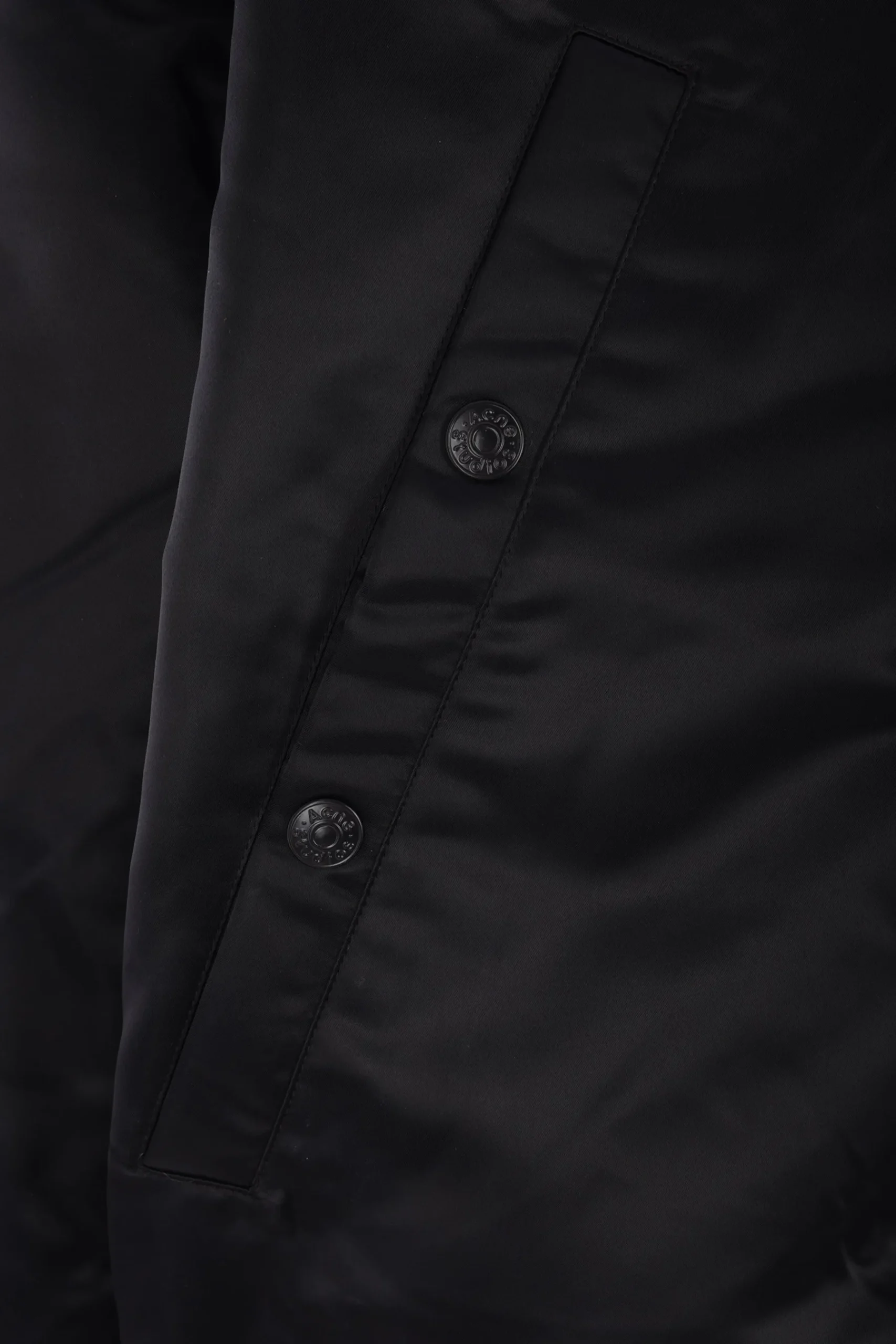 ACNE STUDIOS Logogram padded bomber jacket in nylon