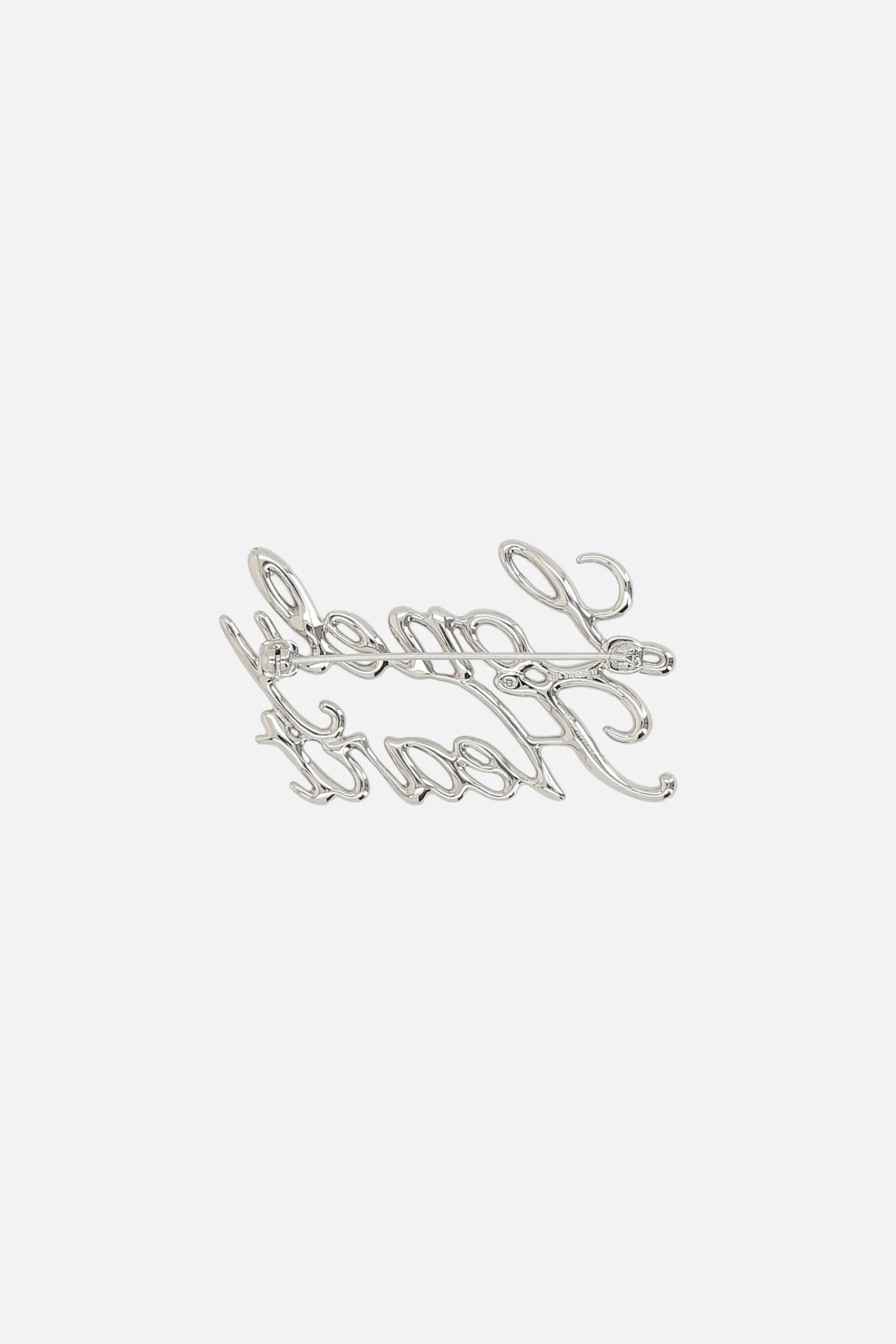 Women JIL SANDER Lonely Heart brass pin