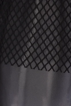 Women COMME DES GARÇONS COMME des GARÇONS long-sleeve t-shirt in jersey and mesh