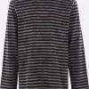 YOHJI YAMAMOTO long-sleeve t-shirt in striped cotton