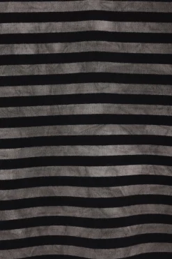 YOHJI YAMAMOTO long-sleeve t-shirt in striped cotton