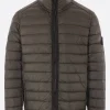 STONE ISLAND Loom Woven Chambers Nylon down jacket