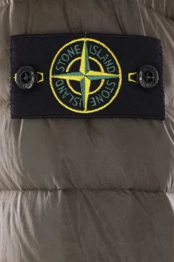 STONE ISLAND Loom Woven Chambers Nylon down jacket