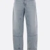 Women JIL SANDER loose jeans in denim