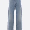 MAISON MARGIELA loose-fit jeans in denim with buckle