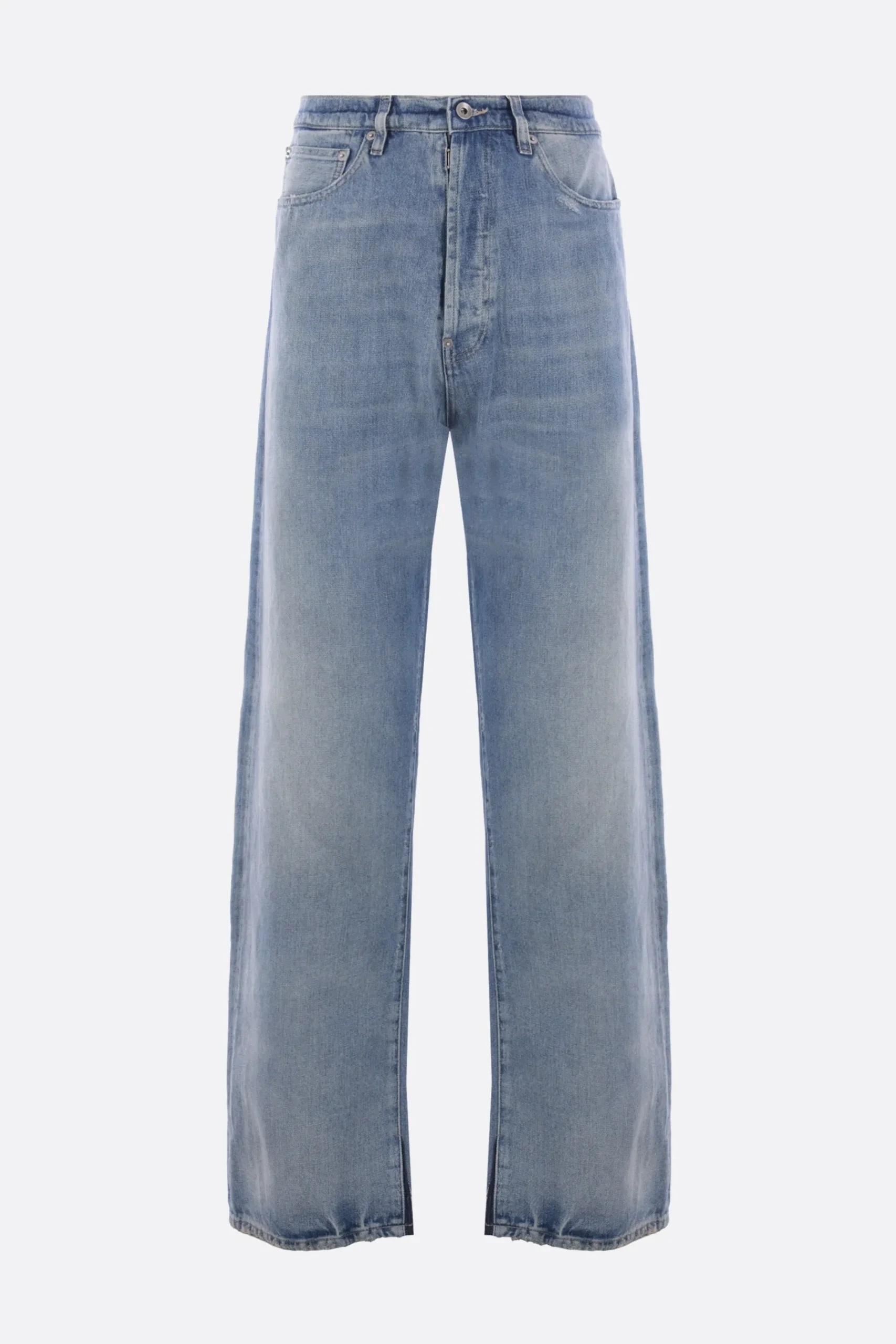 MAISON MARGIELA loose-fit jeans in denim with buckle
