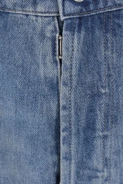 MAISON MARGIELA loose-fit jeans in denim with buckle