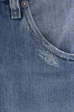 MAISON MARGIELA loose-fit jeans in denim with buckle