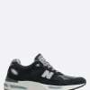Women NEW BALANCE MADE in UK 991 mesh and suede sneakers