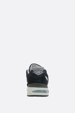 Women NEW BALANCE MADE in UK 991 mesh and suede sneakers