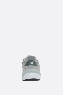 Women NEW BALANCE Made in USA 990v6 suede and mesh sneakers