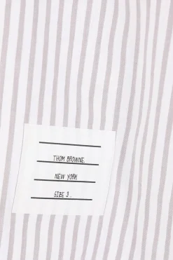 THOM BROWNE Madras cotton shirt