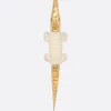 Women BIBI VAN DER VELDEN Mammoth Alligator Bite single earring