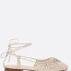 Women HEREU Mantera flat sandals in nappa