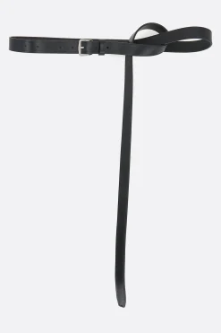Women ANN DEMEULEMEESTER Mape thin belt in smooth leather