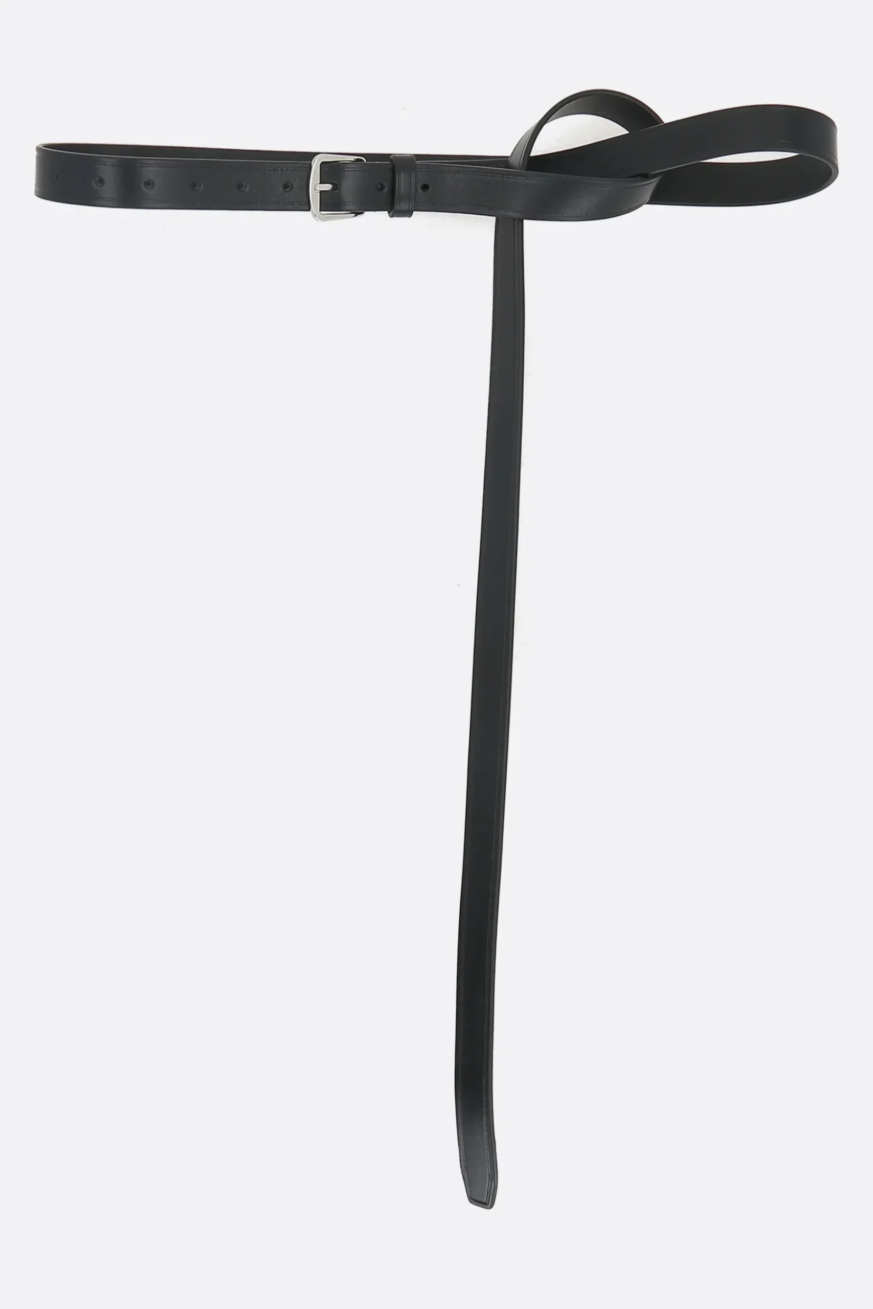 Women ANN DEMEULEMEESTER Mape thin belt in smooth leather