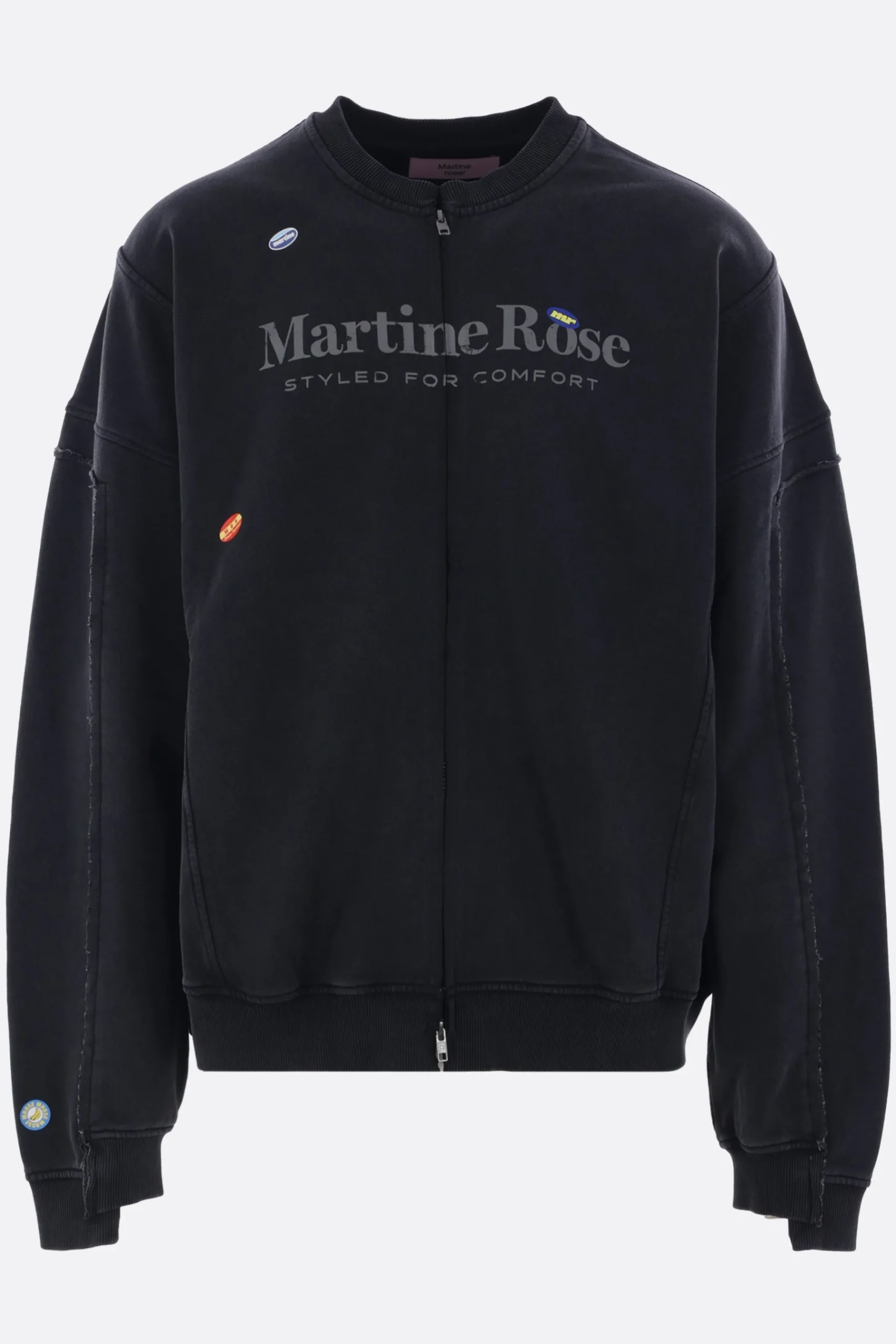 MARTINE ROSE Marlboro full-zip sweatshirt in jersey
