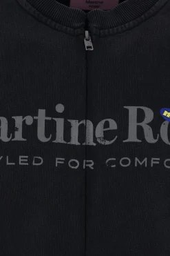 MARTINE ROSE Marlboro full-zip sweatshirt in jersey