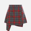 Women VIVIENNE WESTWOOD Marta kilt miniskirt in tartan wool
