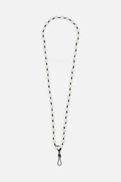Women MAISON MICHEL Martine shoulder strap with pearls