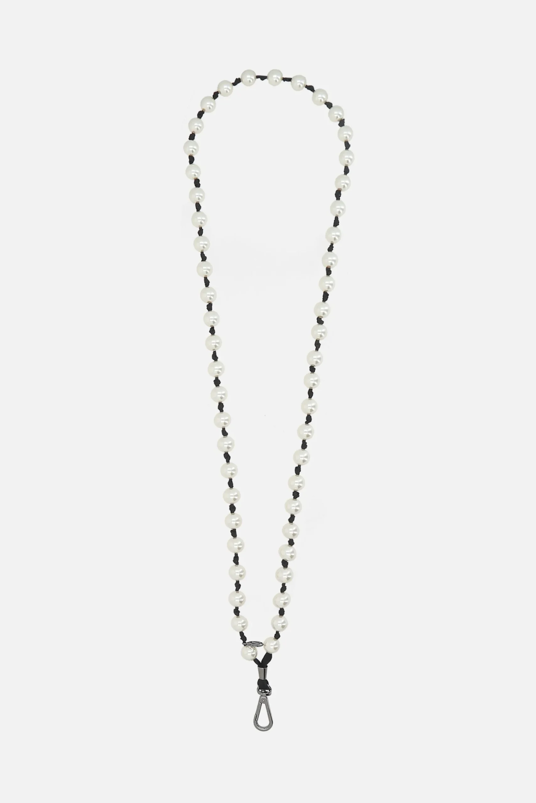 Women MAISON MICHEL Martine shoulder strap with pearls
