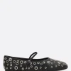 Women TORY BURCH mary-jane ballerina in nappa with eyelets