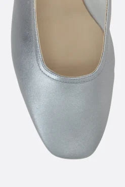 Women LE MONDE BERYL mary-jane ballerinas in metallic nappa