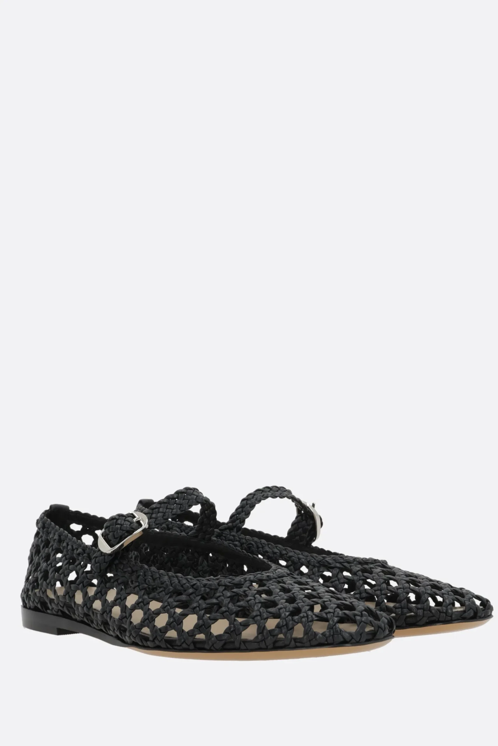 Women LE MONDE BERYL mary-jane ballerinas in woven leather