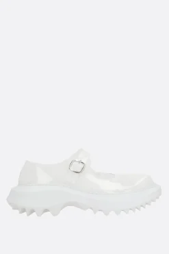 Women COMME DES GARÇONS X PHILEO mary-jane sneakers in PVC