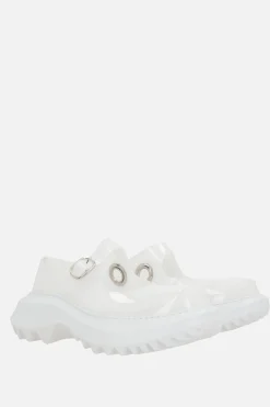 Women COMME DES GARÇONS X PHILEO mary-jane sneakers in PVC