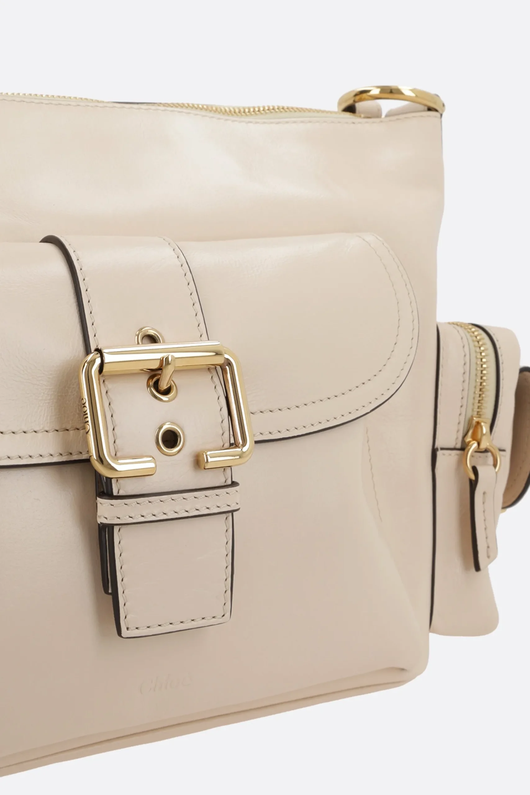 Women CHLOÉ medium Camera Bag in glossy leather