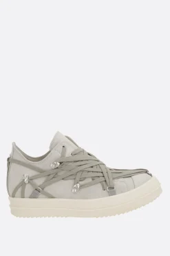 Women RICK OWENS Megalaced suede sneakers
