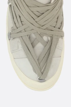 Women RICK OWENS Megalaced suede sneakers