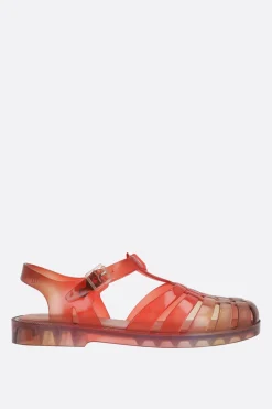 Women NODALETO X MELISSA Melissa Possession + Nodaleto flat sandals in rubber