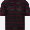 DRIES VAN NOTEN Mercy polo shirt in open fresh stitch knit