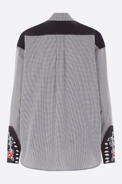 Women MOLLY GODDARD Meredith shirt in Gingham cotton