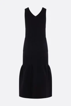 Women CFCL Mermaid sleeveless dress in ribbed knit