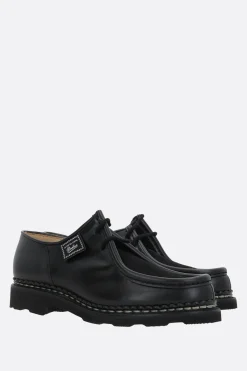 PARABOOT X 10 CORSO COMO Michael/Griff derby shoes in smooth leather and calf hair