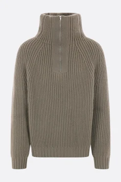 META CAMPANIA COLLECTIVE Michel cashmere half-zip sweater