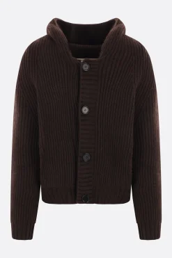 META CAMPANIA COLLECTIVE Michel cashmere hooded cardigan