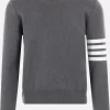 THOM BROWNE Milano stitch cotton pullover