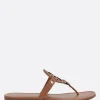 Women TORY BURCH Miller smooth leather thong sandals