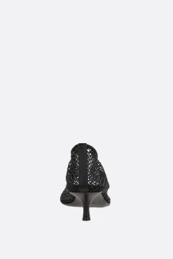 Women CHRISTOPHER ESBER Minette pumps in mesh with micro crystals