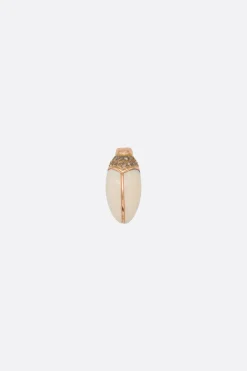 Women BIBI VAN DER VELDEN Mini Scarab Mammoth single earring