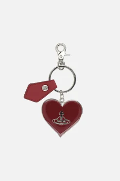 Women VIVIENNE WESTWOOD Mirror Heart Orb key holder
